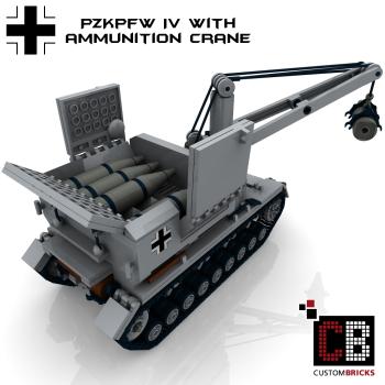 Custom WW2 Tank 4 ammunition crane