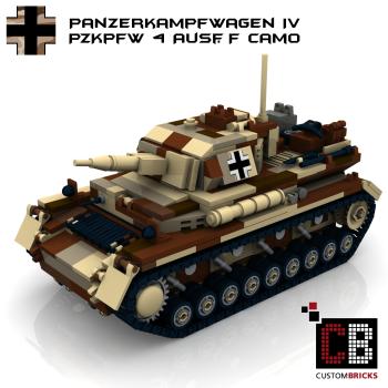 Custom WW2 Tank CAMO PzKpfw IV Panzerkampfwagen 4