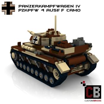 Custom WW2 Tank CAMO PzKpfw IV Panzerkampfwagen 4