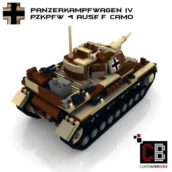 Custom WW2 Tank CAMO PzKpfw IV Panzerkampfwagen 4