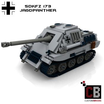 Custom WW2 Panzer SdKfz 173 Jagdpanther