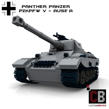 Custom WW2 Tank PzKpfw V Panther