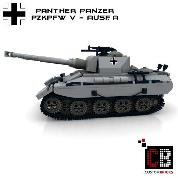 Custom WW2 Tank PzKpfw V Panther