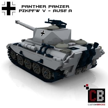 Custom WW2 Tank PzKpfw V Panther