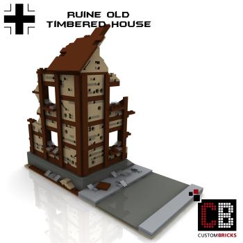 Custom WW2 Ruine - Fachwerkhaus