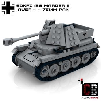 Custom WW2 SdKfz 138 - Tank Marder 3