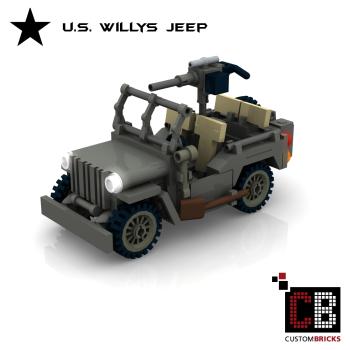 Custom WW2 U.S. MB Willys Geländewagen
