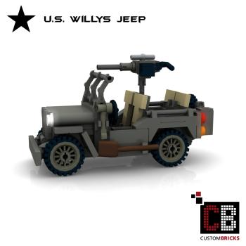 Custom WW2 U.S. MB Willys Geländewagen