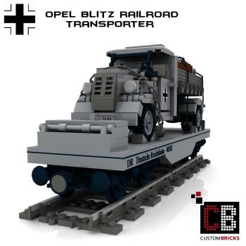 Custom WW2 Transportwaggon mit Opel Blitz