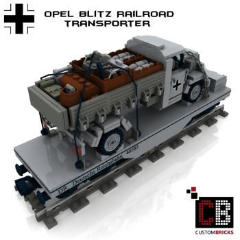 Custom WW2 Transportwaggon mit Opel Blitz