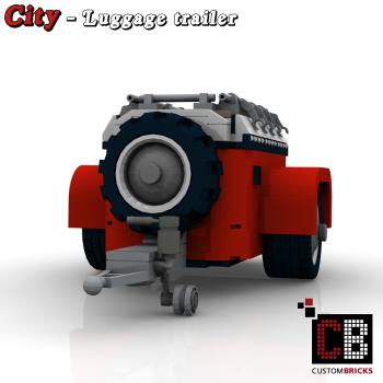 Custom T1 Luggage Trailer - Sport Edition