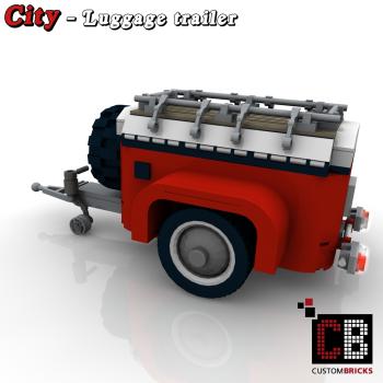 Custom T1 Luggage Trailer - Sport Edition