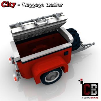 Custom T1 Luggage Trailer - Sport Edition