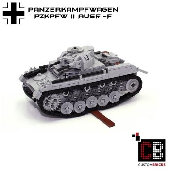 CUSTOM WW2 PzKpfw II Ausf.-F aus LEGO® Steinen