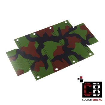 Custom WW2 tarpaulin Bundeswehr 3colors GR