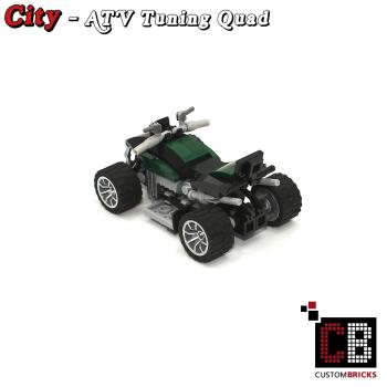 ATV Tuning Quad with trailer 10242 made of LEGO® bricks