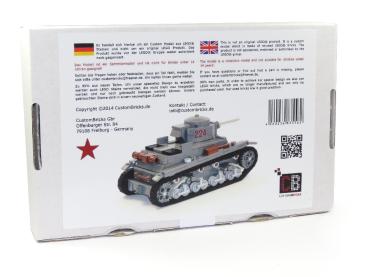 CUSTOM WW2 Polnischer 7TP - leichter Panzer - aus LEGO® Steinen