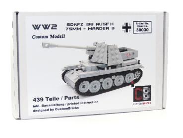 CUSTOM WW2 Tank Marder III Ausf.M with soldier out of LEGO® bricks
