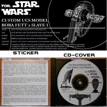 Custom UCS Slave I + Kamino Landingplatform for Star Wars