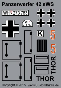 Custom Sticker Panzerwerfer 42