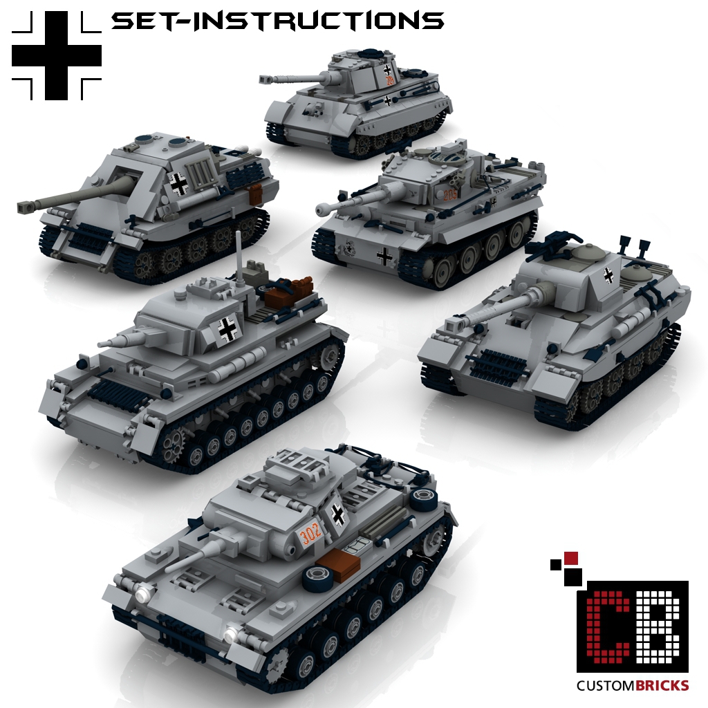 Lego ww2 tank sales sets