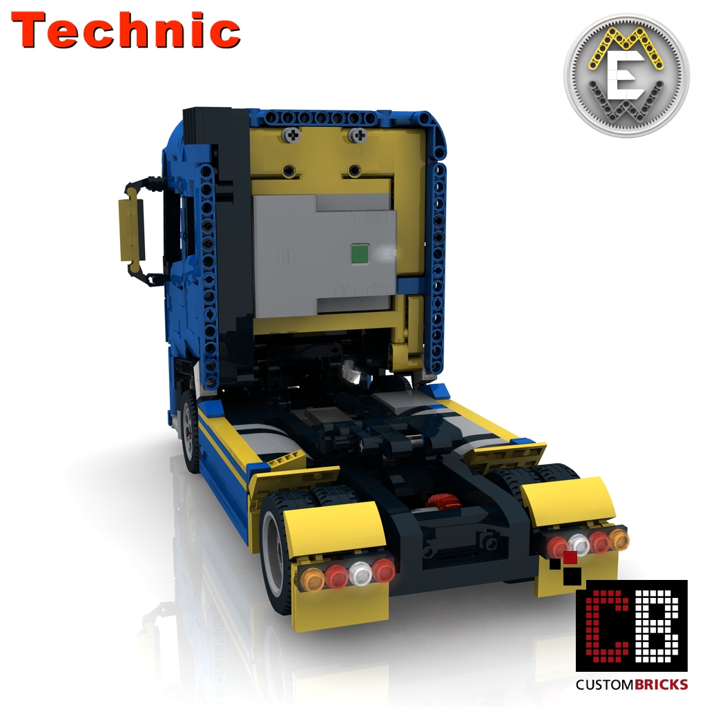 Lego truck hotsell blue