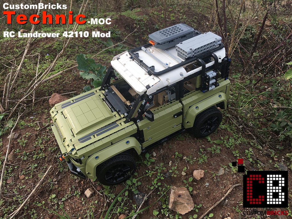 Land Rover Defender Technic style Télécommandé Blocs de construction 553 pcs 