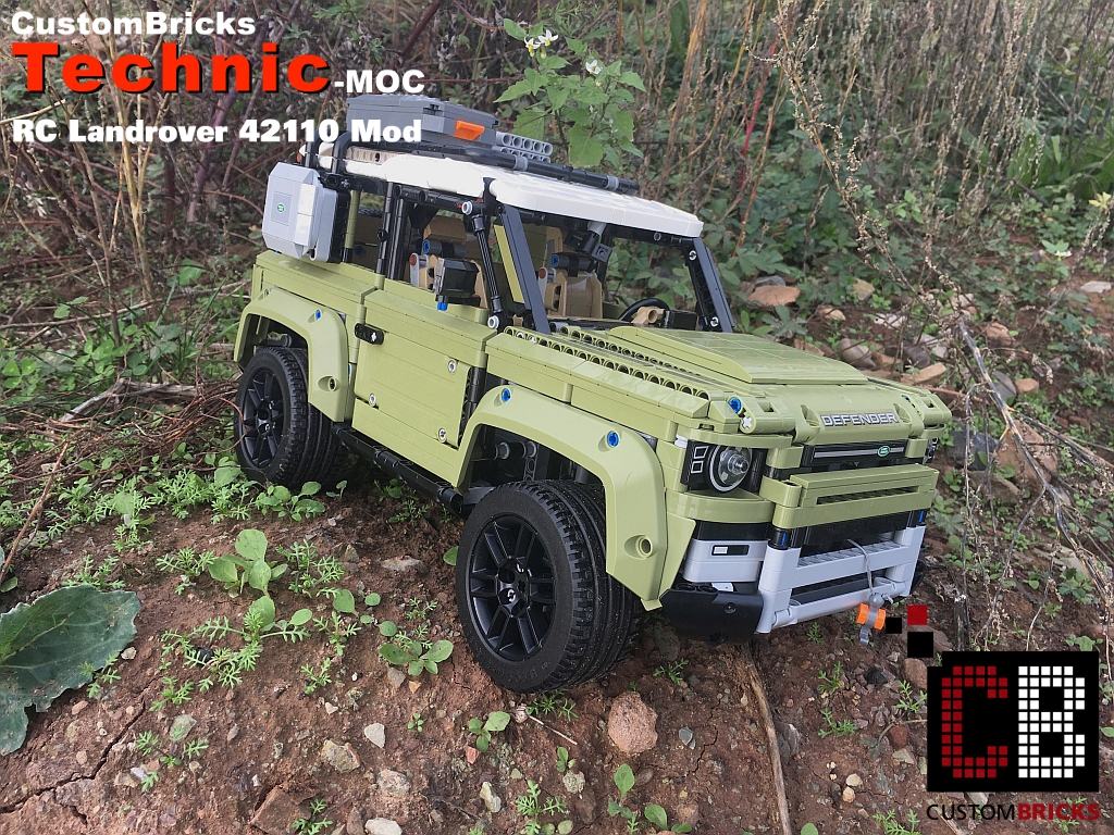 CUSTOMBRICKS.de - LEGO Technik Modell Custom RC Umbauanleitung 