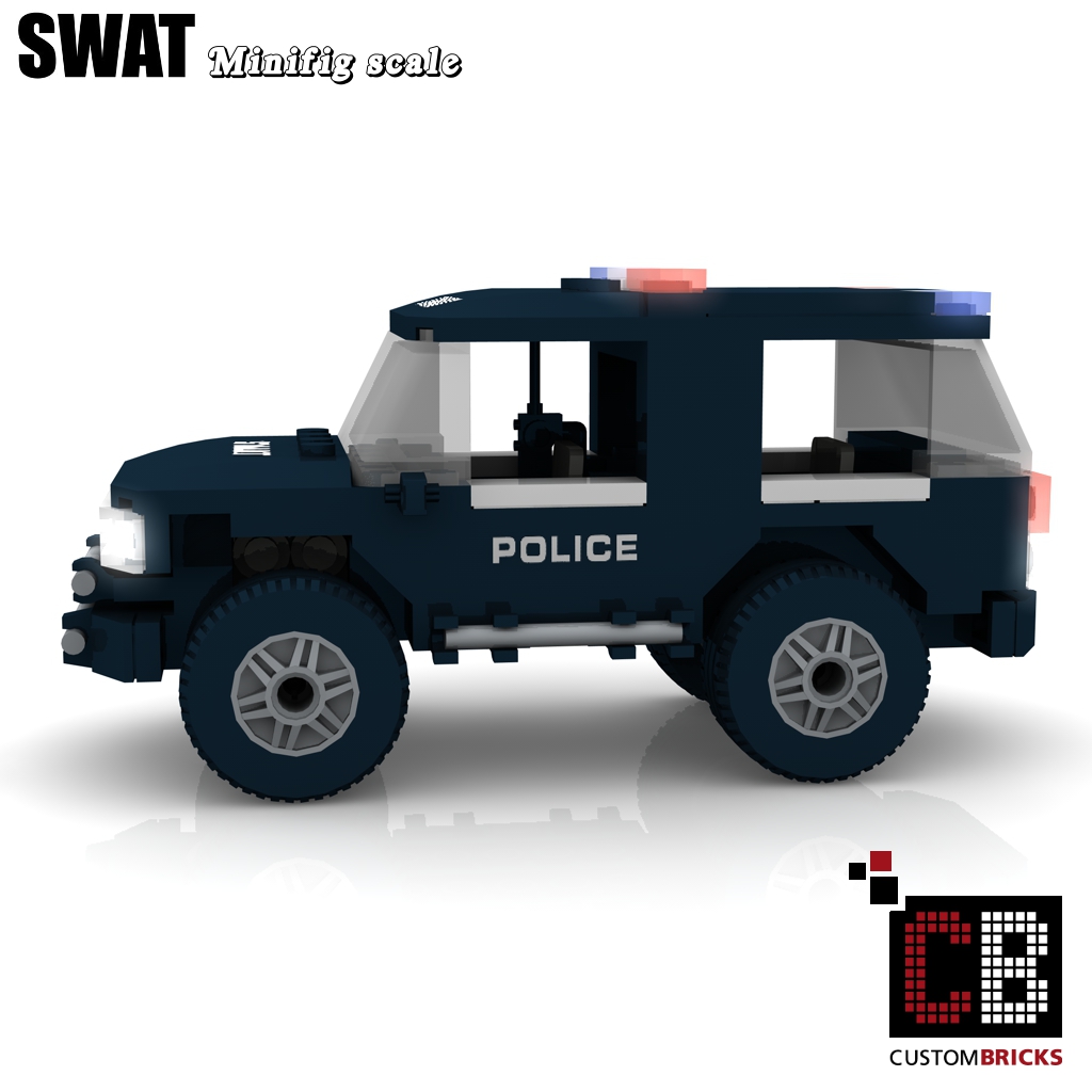 Custombricks De Lego Custom Moc City Swat Police Gign Raid Gru Speznaz Model Instruction Custombricks