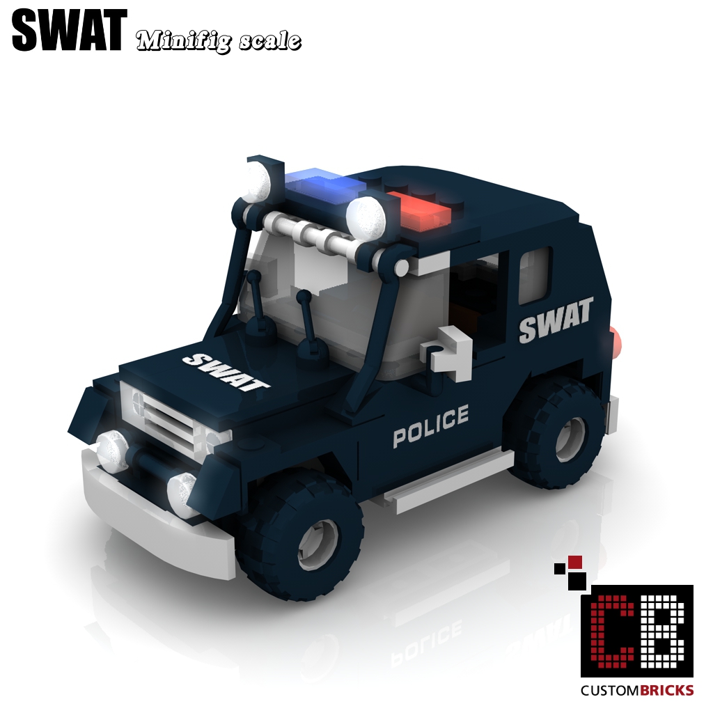 lego police jeep instructions