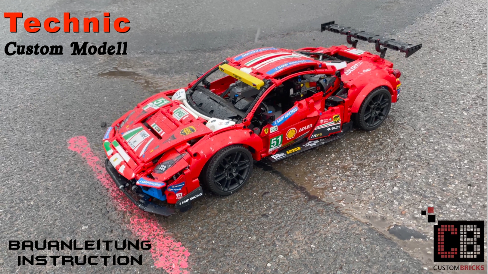 CUSTOMBRICKS LEGO Technic model Custombricks 42115 LEGO
