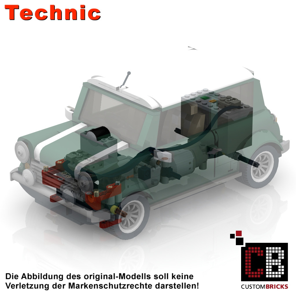 Lego technic store mini cooper