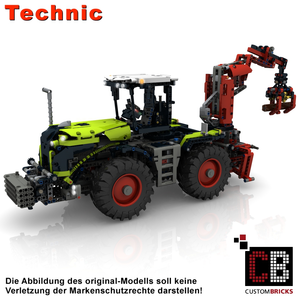 Bauanleitung instruction 42042 Umbau auf RC Eigenbau Unikat Moc Lego Technic 