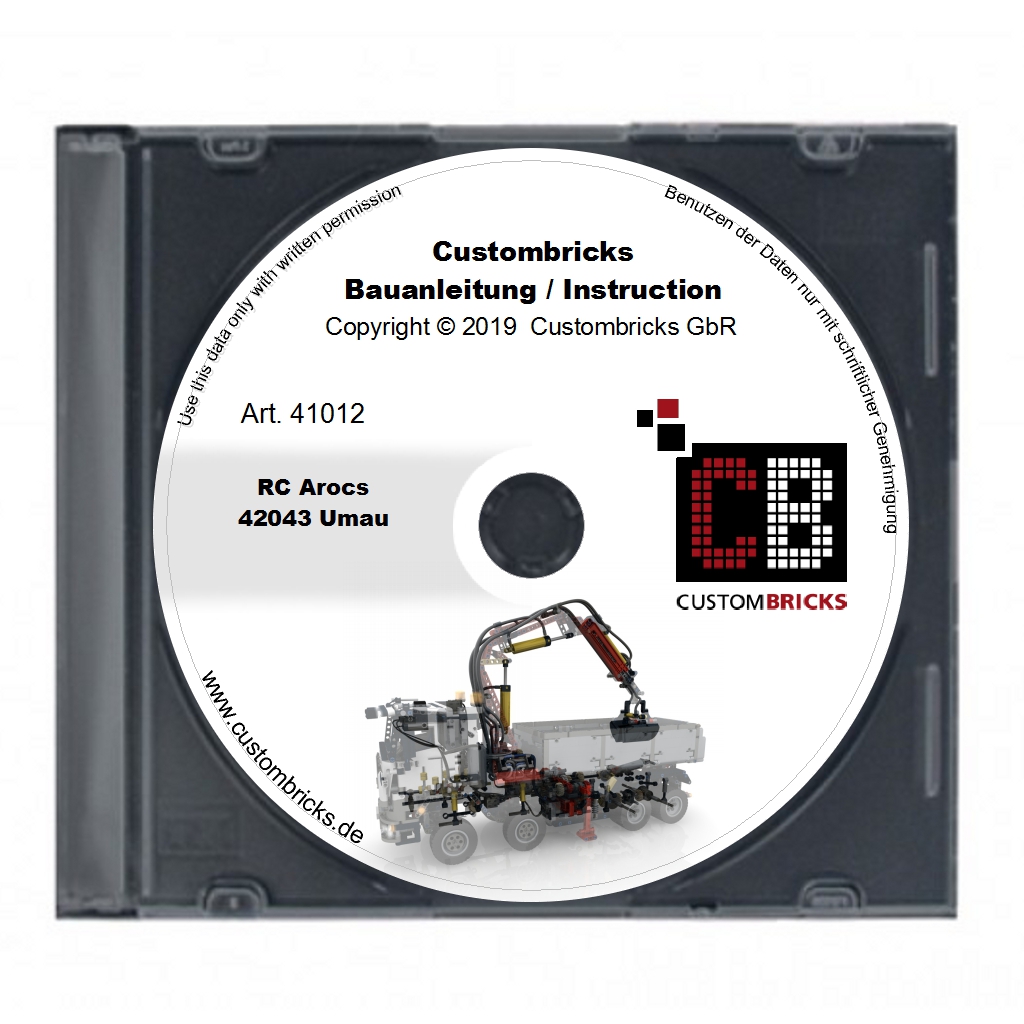 Lego 42043 hot sale remote control instructions