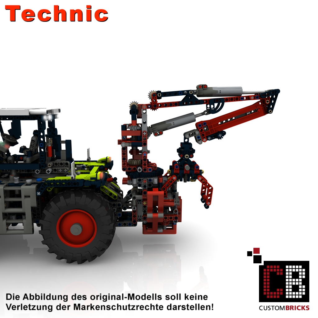 lego technic forest tractor
