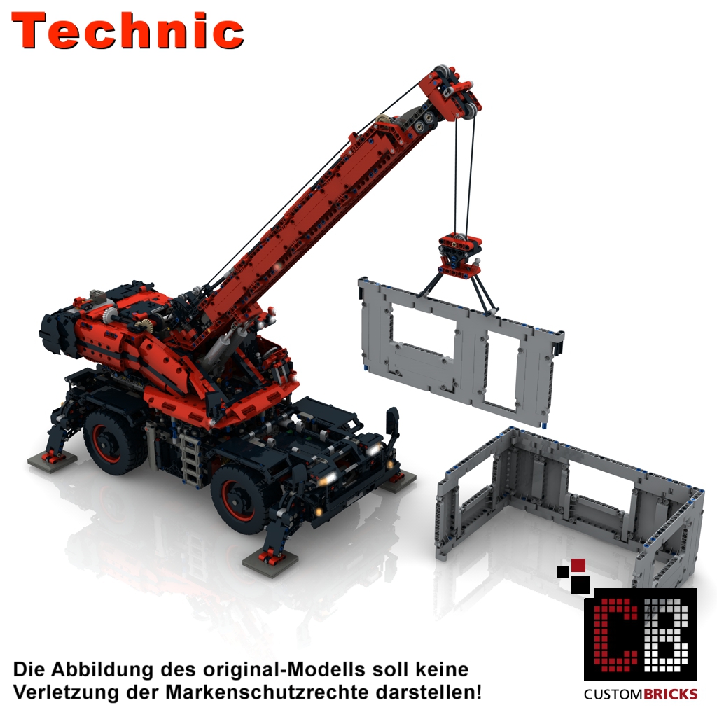Lego 42082 sbrick top