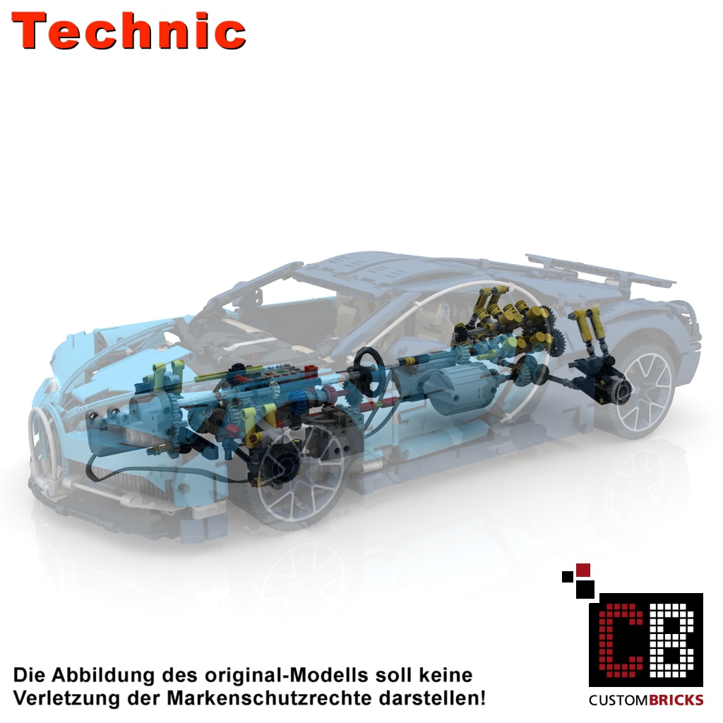 Motorized lego bugatti best sale chiron