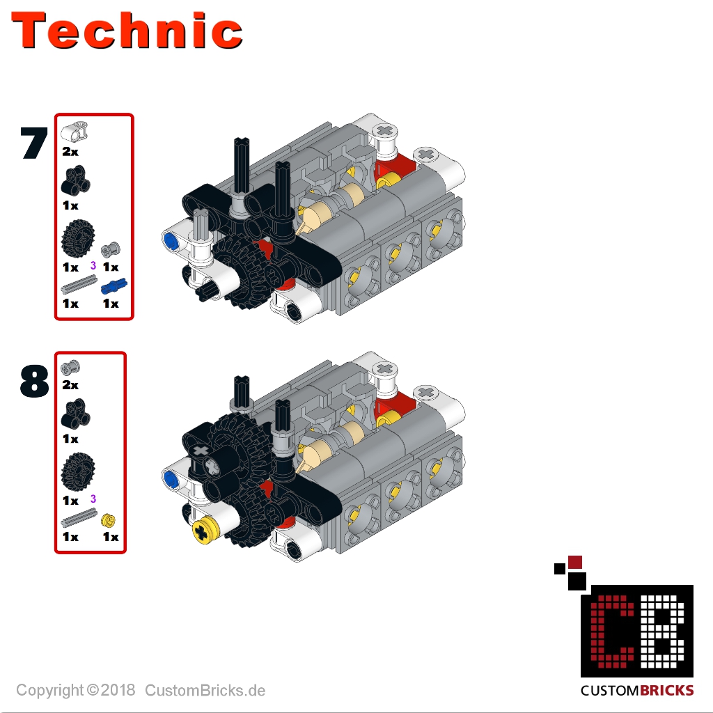 lego 42096 power functions