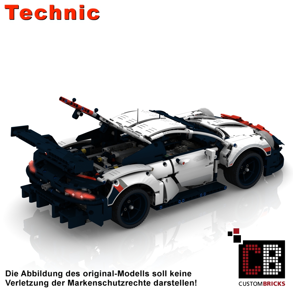 LEGO Technic 42096 Porsche 911 RSR Remote Control 42 OFF