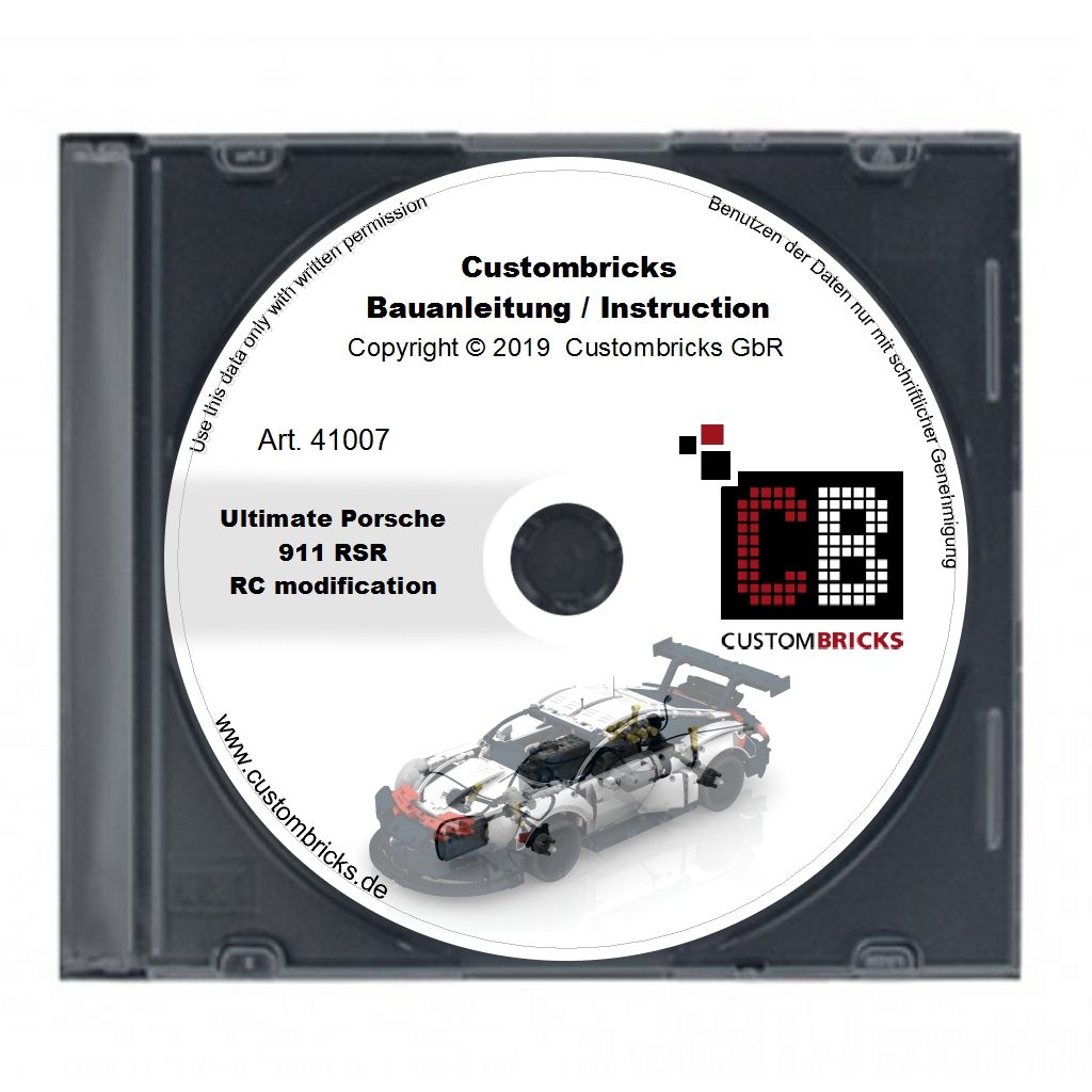 tempo sal Cíclope CUSTOMBRICKS.de - LEGO Technic model Custombricks 42096 MOC Instruction