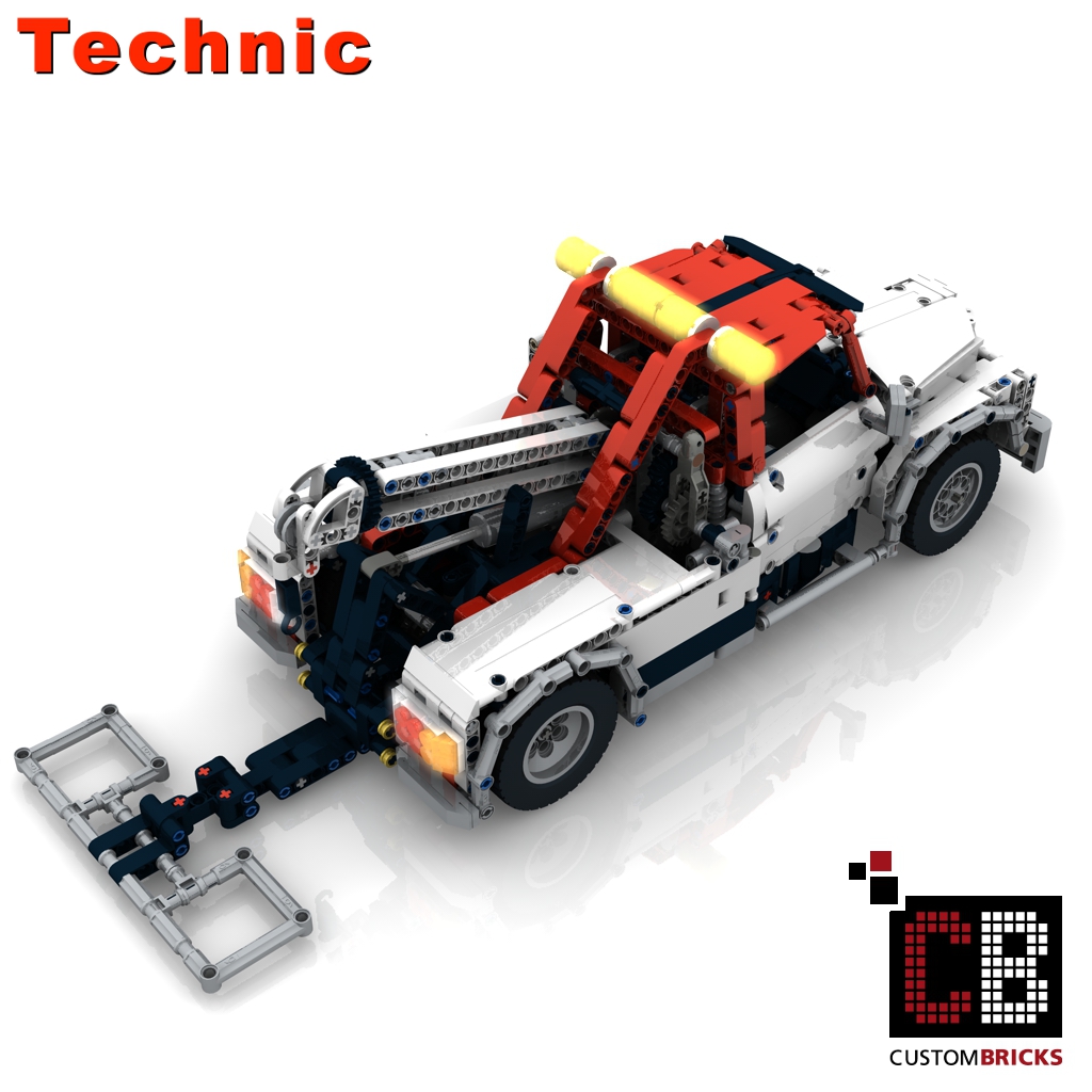 CUSTOMBRICKS LEGO Technic model Custombricks MOC Instruction