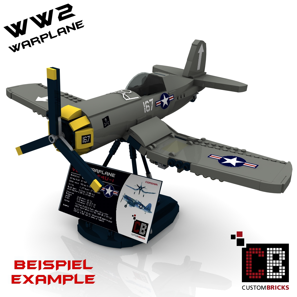 lego corsair plane