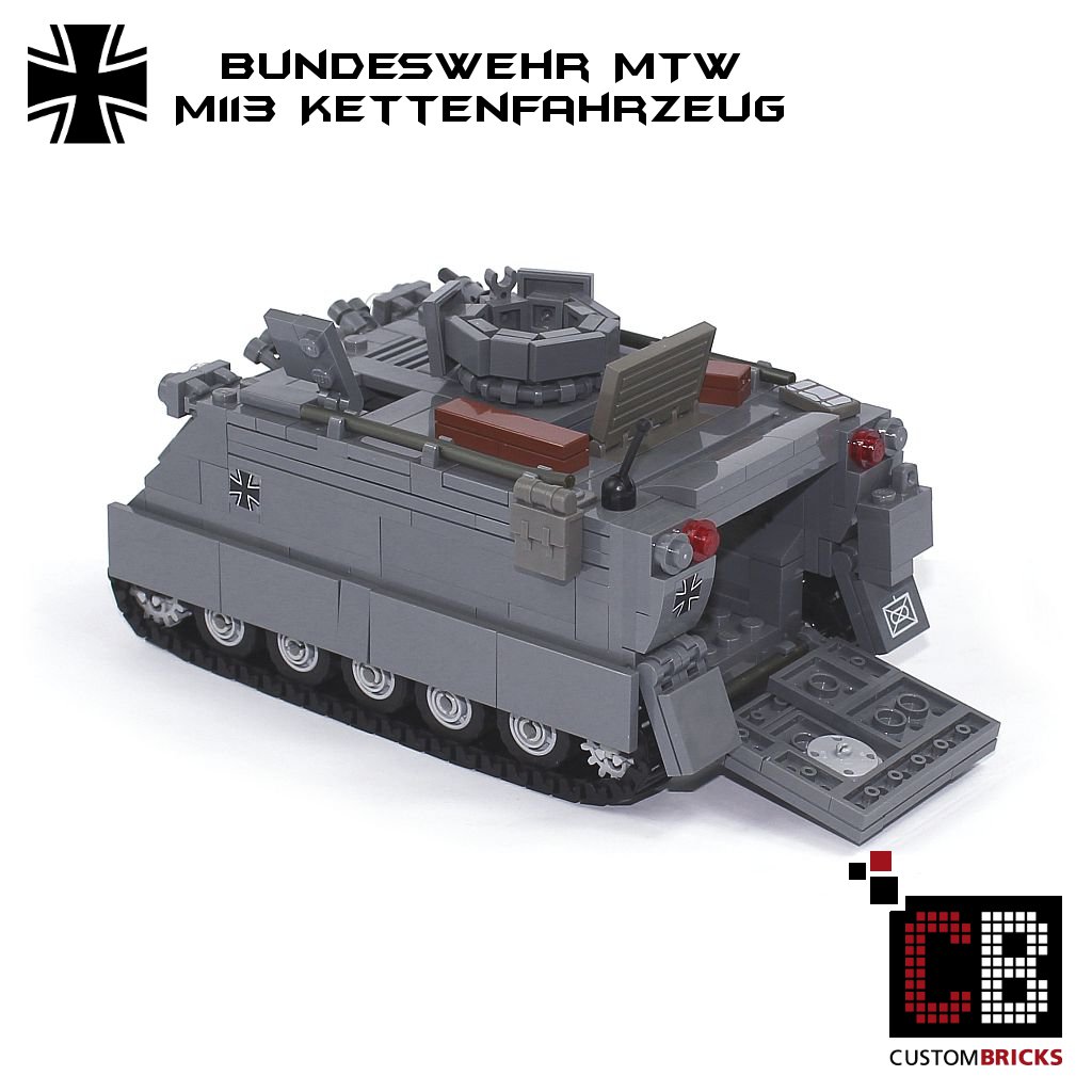 Custombricks De Lego Custom Moc Bundeswehr Artillerie Artillery Panzer La Design Custombricks Custom Pdf Bauanleitung Instructions Download Deutsche German