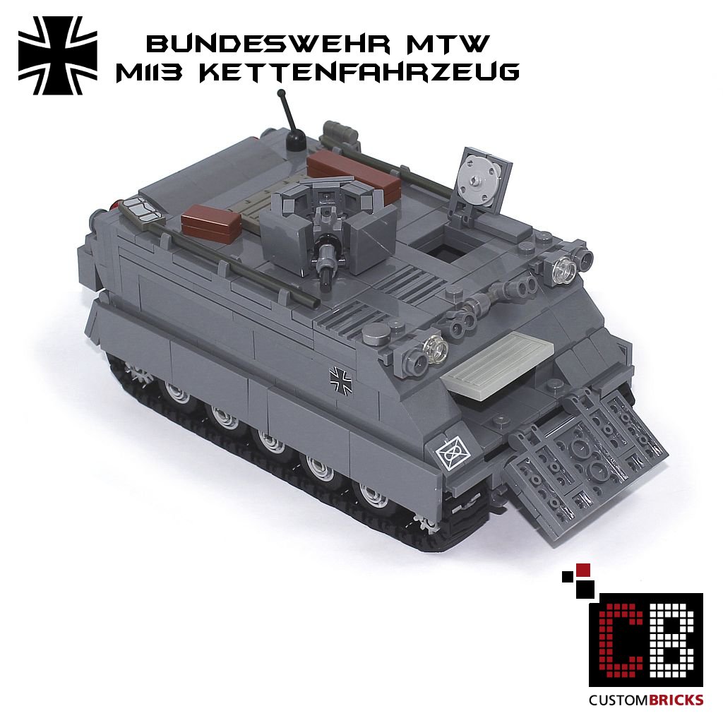Tank SSPAA-1 Self Propelled Anti-Aircraft Instructions ONLY Custom LEGO MOC 