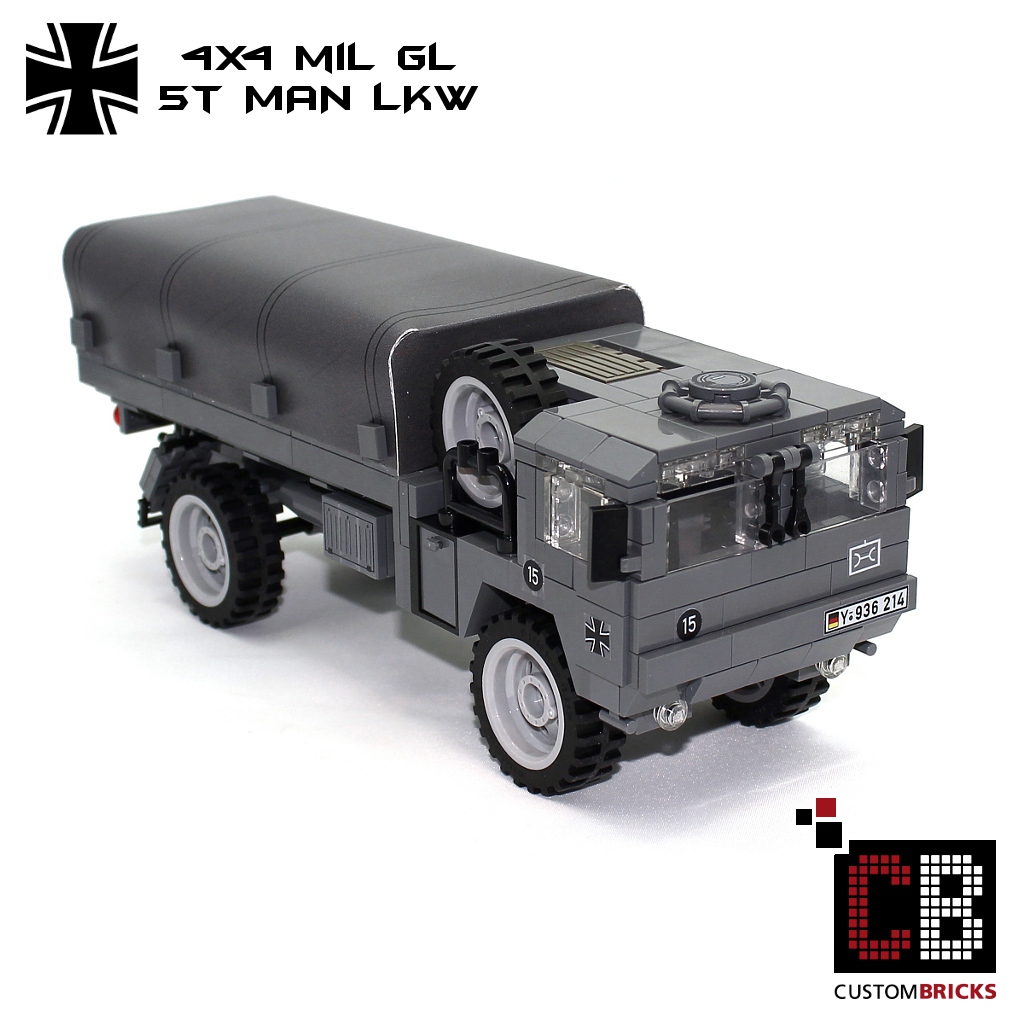 CUSTOMBRICKS LEGO Custom MOC deutsche Bundeswehr german Army Custombricks PDF Bauanleitung Instructions Download