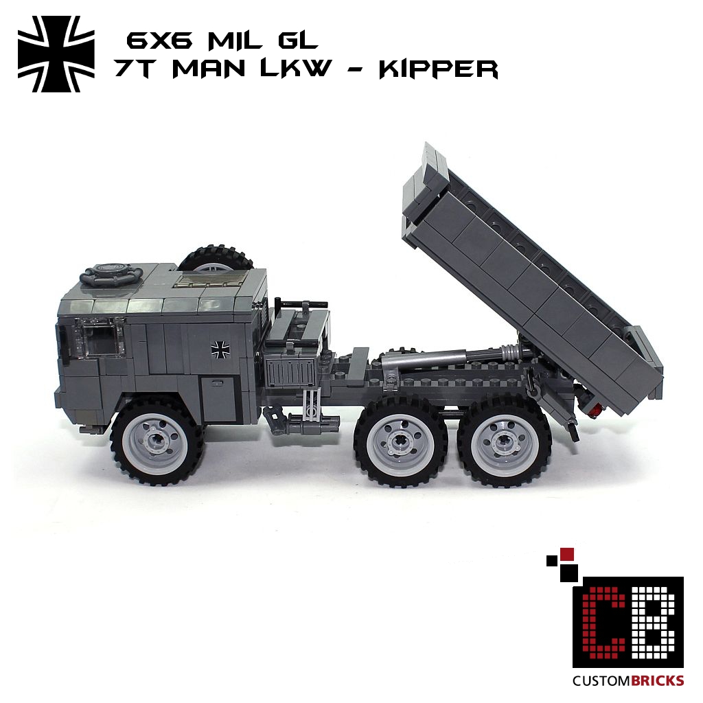 CUSTOMBRICKS LEGO Custom MOC deutsche Bundeswehr german Army Custombricks PDF Bauanleitung Instructions Download