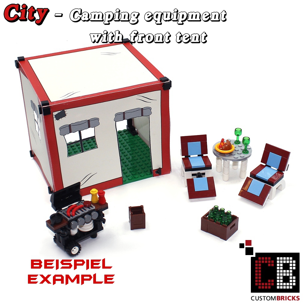 Custombricks De Lego Custom Moc Plane Tarpaulin Vorzelt Front Tent T1 Bus 10220 10242 Mini C Custombricks Lego 10260 led light downtown diner brick kits basic version. custom city tarpaulin front tent red
