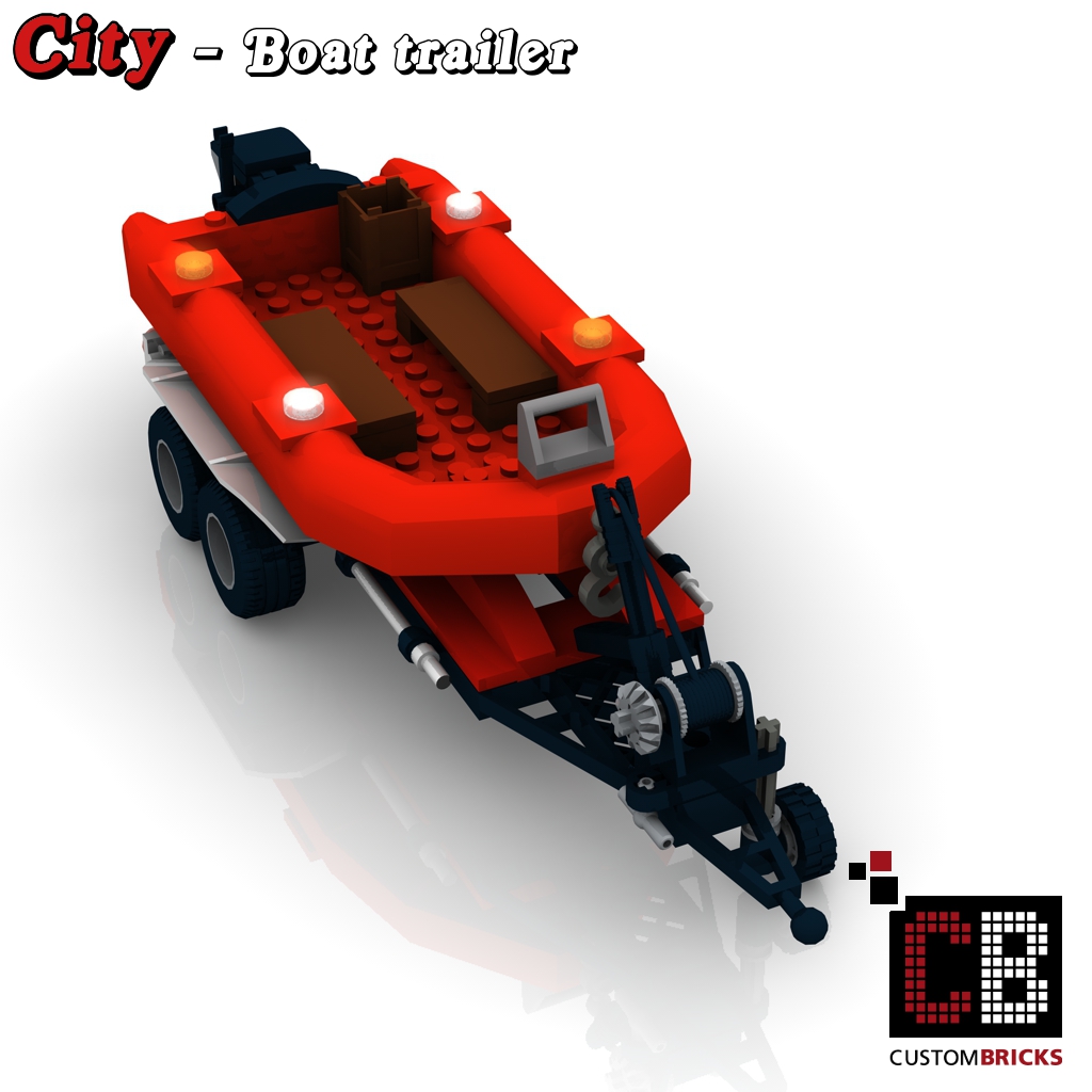 Lego boat trailer clearance