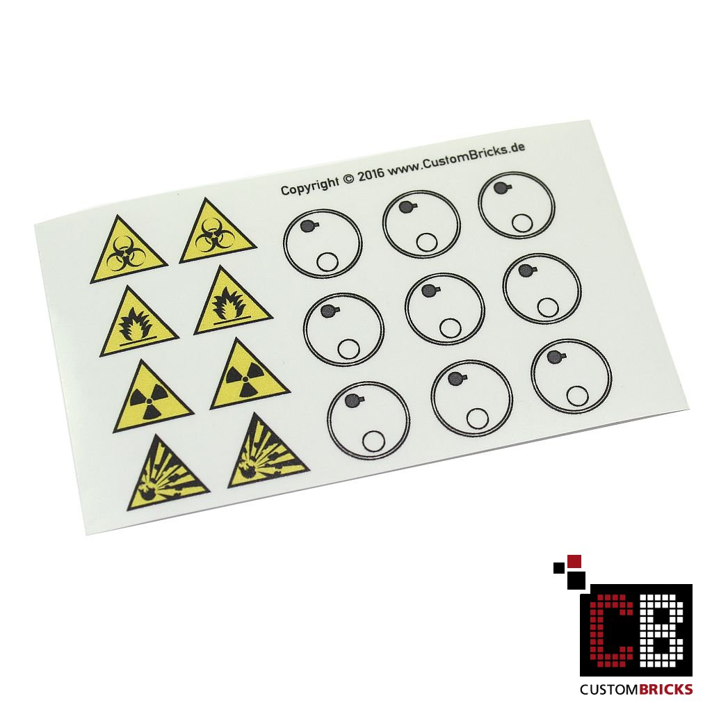 Lego hotsell moc stickers