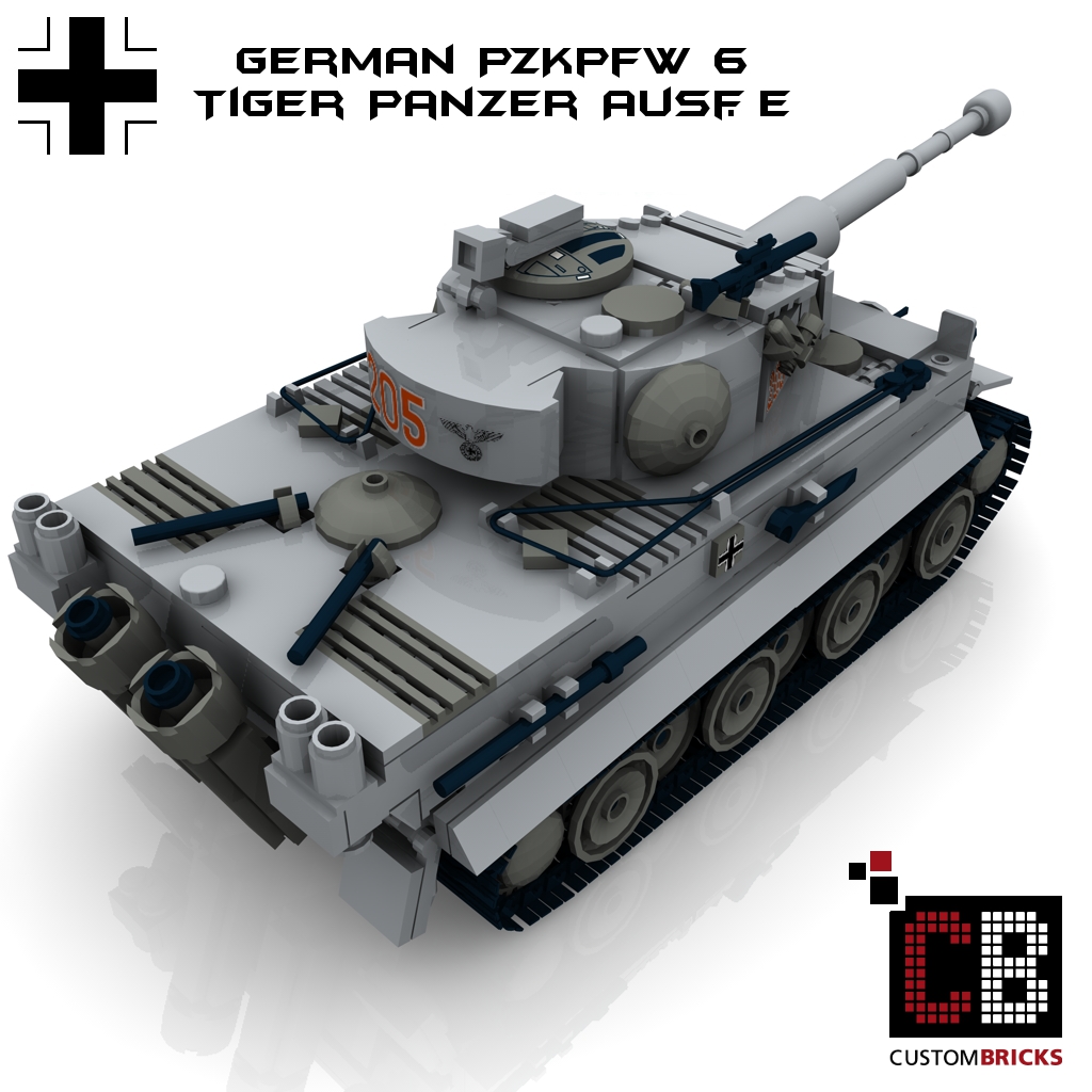 Tiger lego store tank